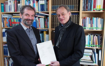 Dr. Bernd Diehl received the title of a honorary professor