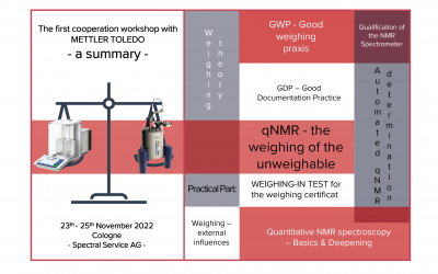 Summary of the first “Einwaage meets qNMR” workshop with METTLER TOLEDO