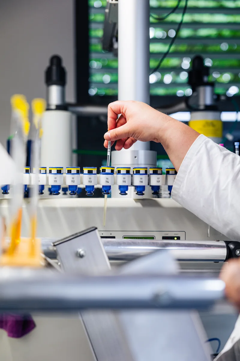 Food ingredients tested with NMR